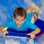 boy on boogie board
