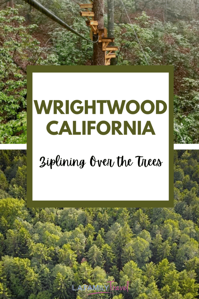 Wrightwood California: Ziplining Over the Trees - Flying Over Trees - Ziplining in Wrightwood, California