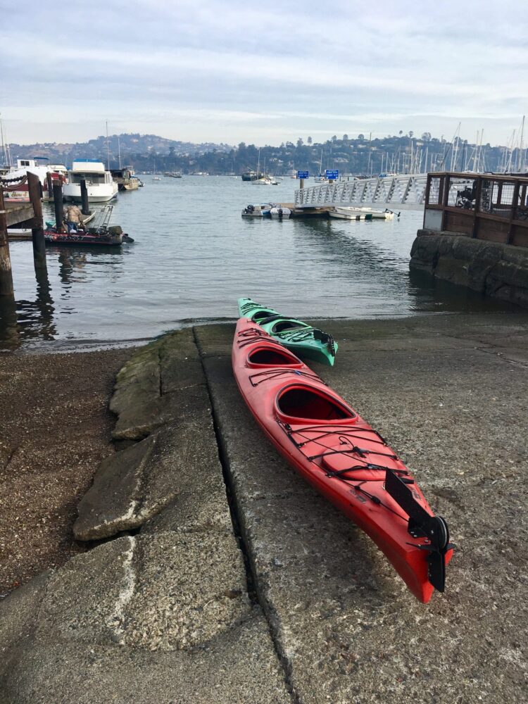 San Francisco Bay with Teens on a Kayak Tour - the bay