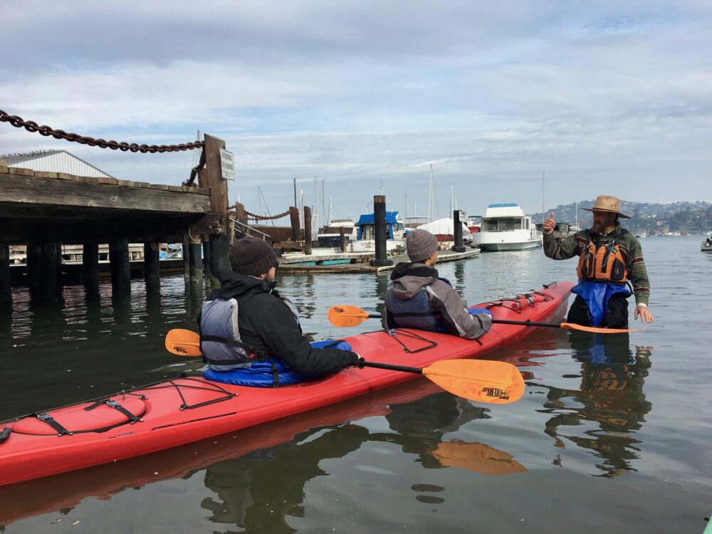 kayak lessons - Things to do with teens in San Francisco!