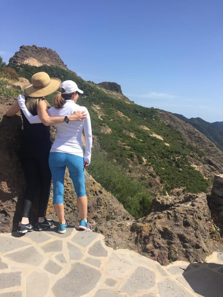 women Looking onto the Canary Islands, Spain - 7 Tips for Traveling with Girlfriends