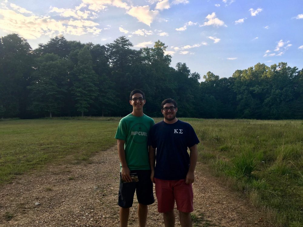 boys at the Wilderness Battlefield - Photo by Samantha Davis-Friedman - Visiting 3 Presidential Houses with Kids