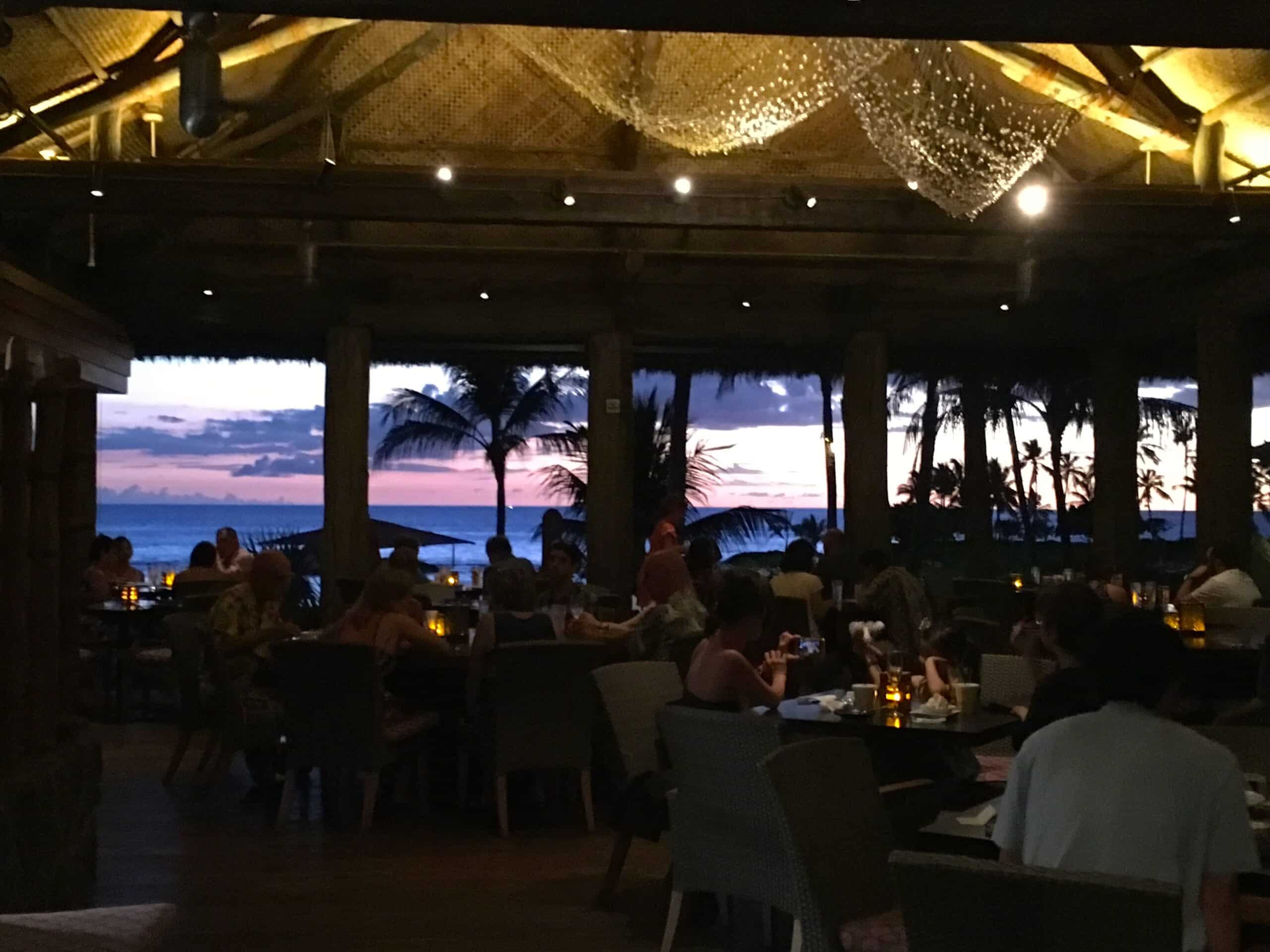 ‘AMA’AMA Aulani, a Disney Resort and Spa at night.