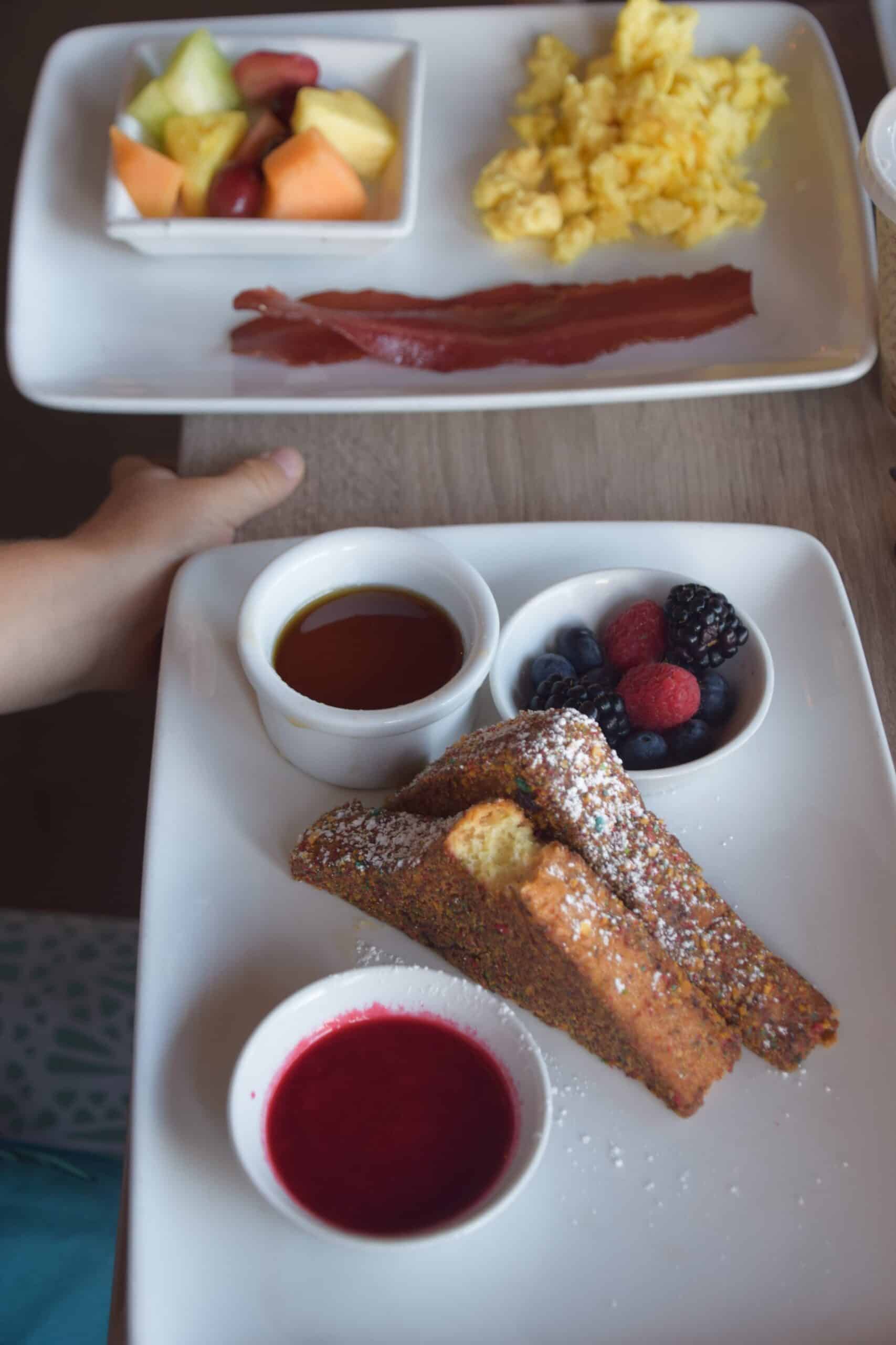Breakfast favorites at AMA AMA - Aulani's Disney resort and spa