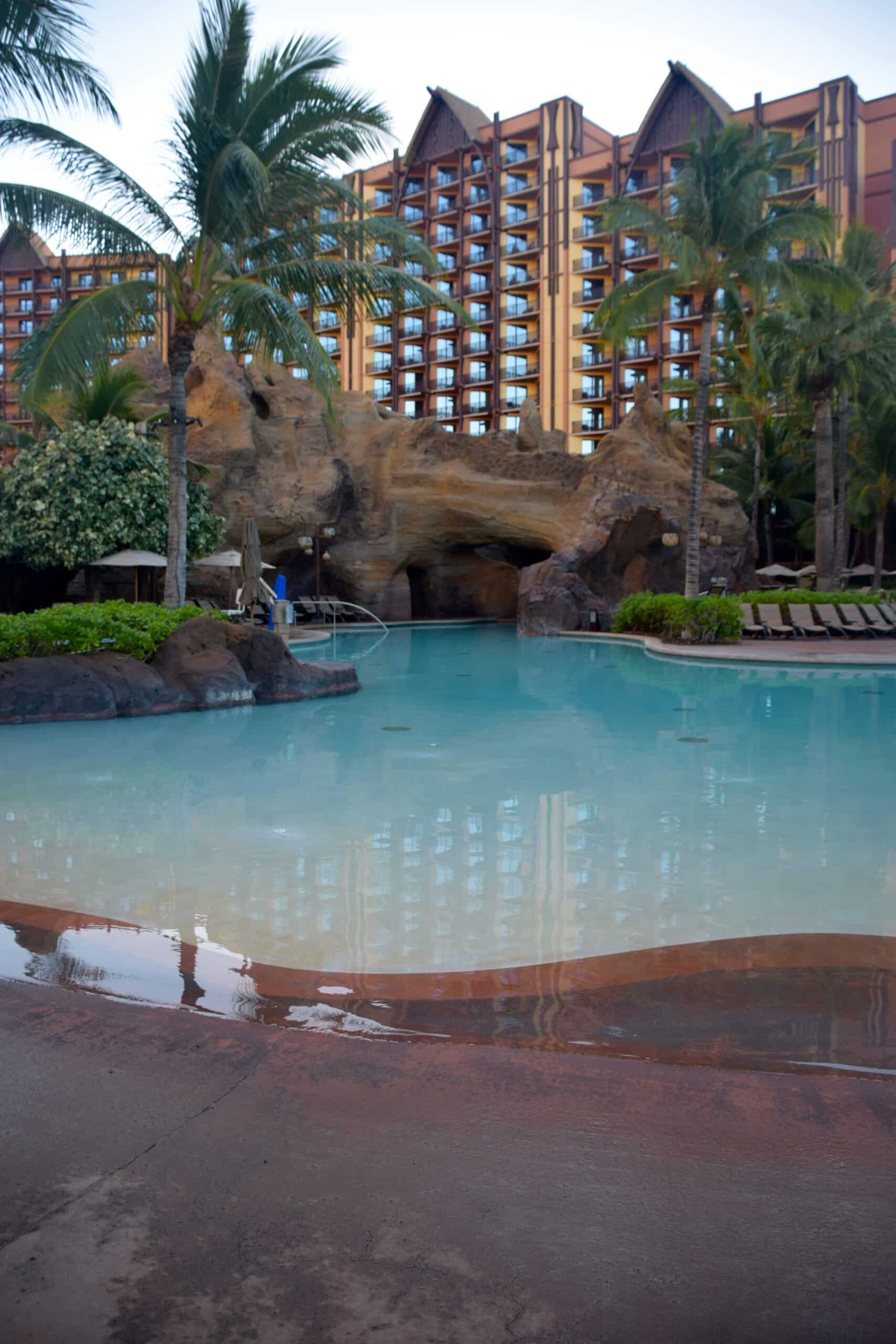 Not to be forgotten, babies and toddlers can relax in the mellow, zero entry Waikolohe pool.