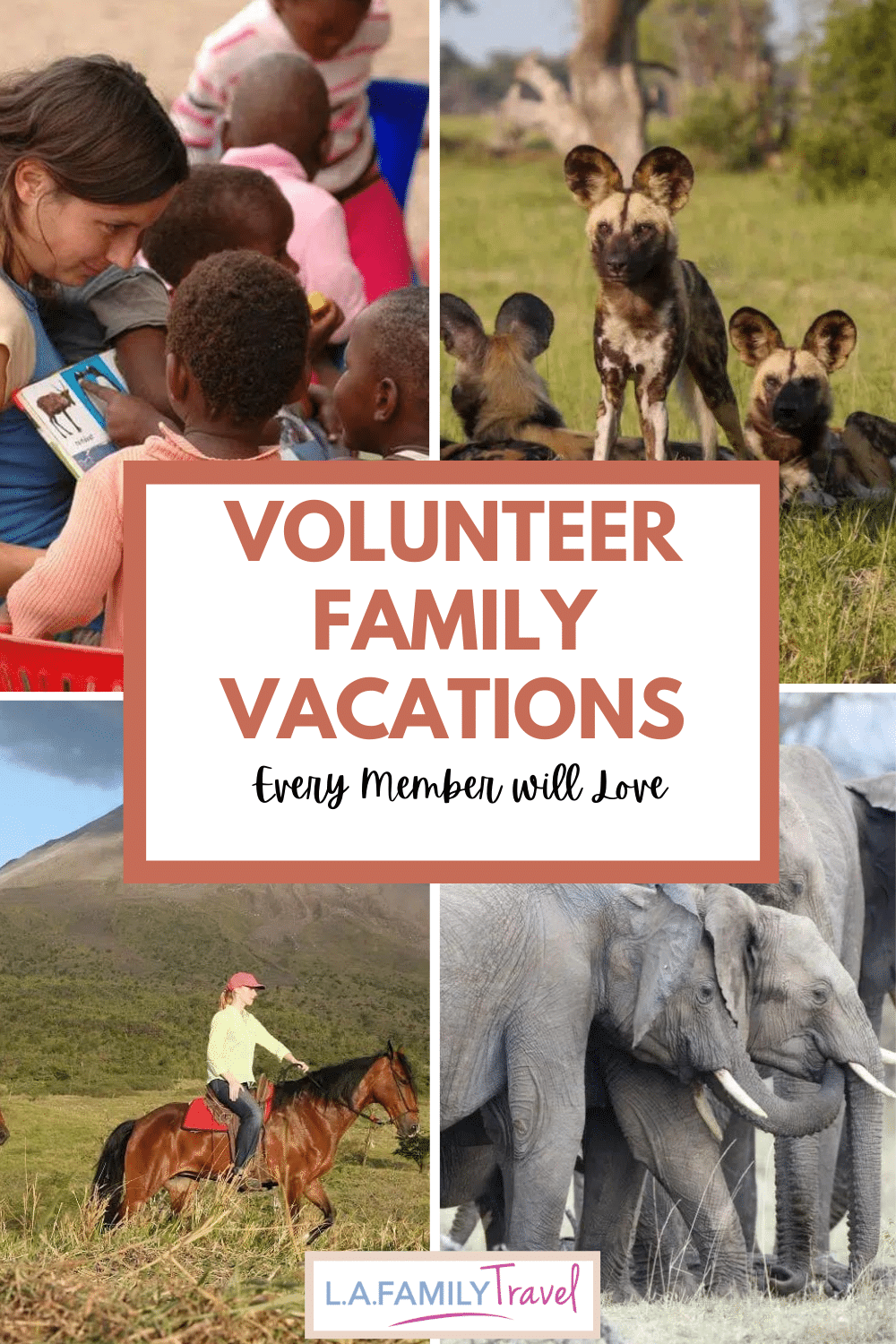 Volunteer on your next family vacation - Volunteer Family Vacations Every Member Will Love