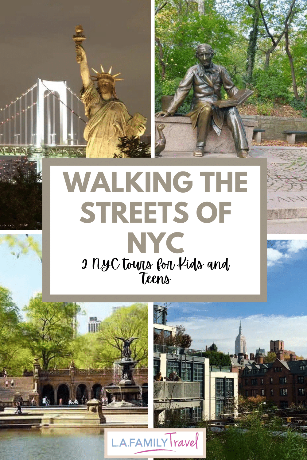 Walking NYC - Walking the Streets of NYC: 2 Tours with Kids & Teens