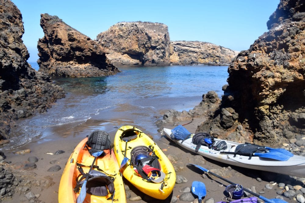 Santa Barbara Adventure Company - cave kayaking channel islands