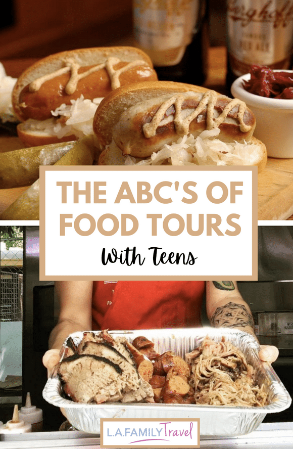 Teen Food Tour - The ABC's of Food Tours with Teens