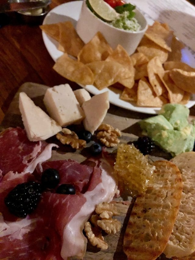 charcuterie at BIN 189 Lake Arrowhead Resort and Spa