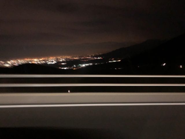 Mountain road to Lake Arrowhead - winter in lake arrowhead