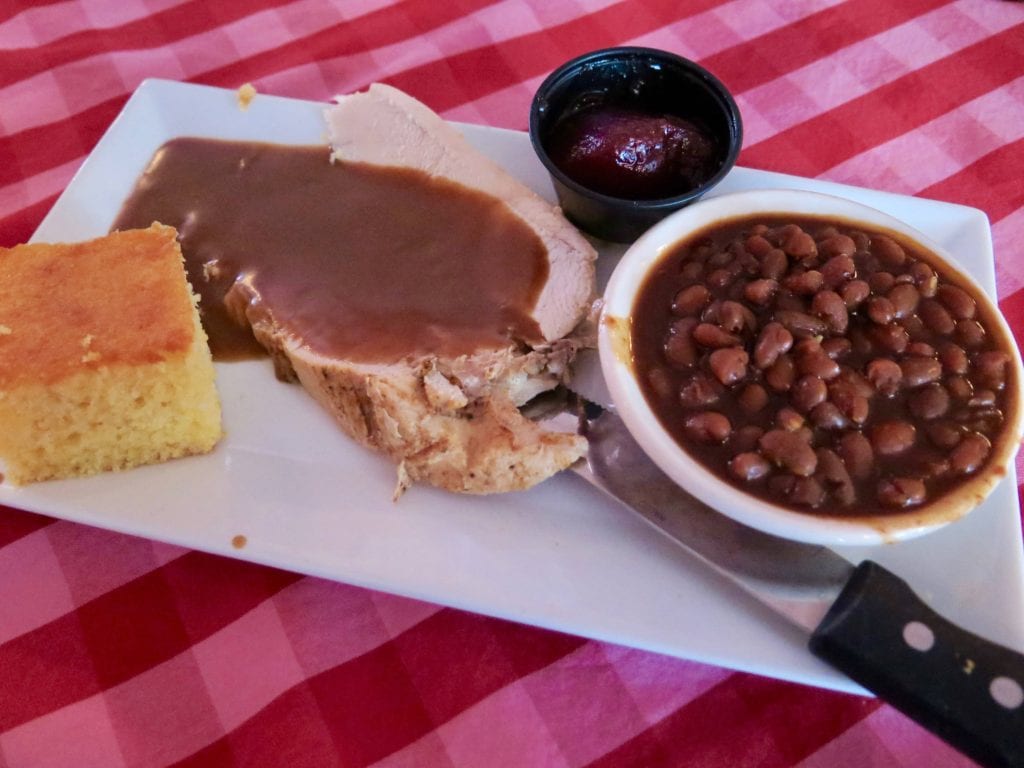  Boston Baked beans with turkey and cornbread - The ABC's of Food Tours with Teens