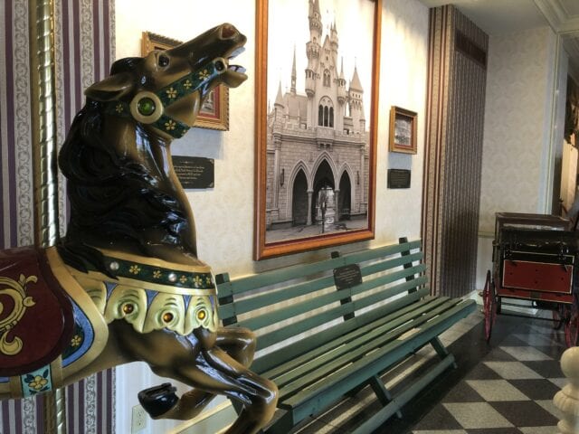 One of the three original Griffith Park benches - disneyland family vacation package Adventures by Disney