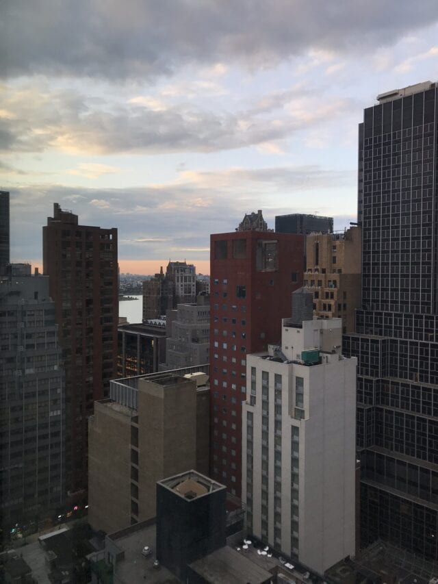 New York Sunrise - girl's trip to new york city