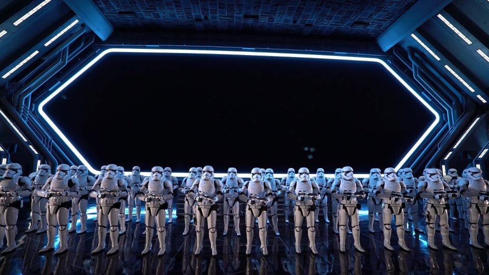 rise of the resistance storm troopers queue - No Spoilers! What to Expect from Star Wars: Rise of the Resistance