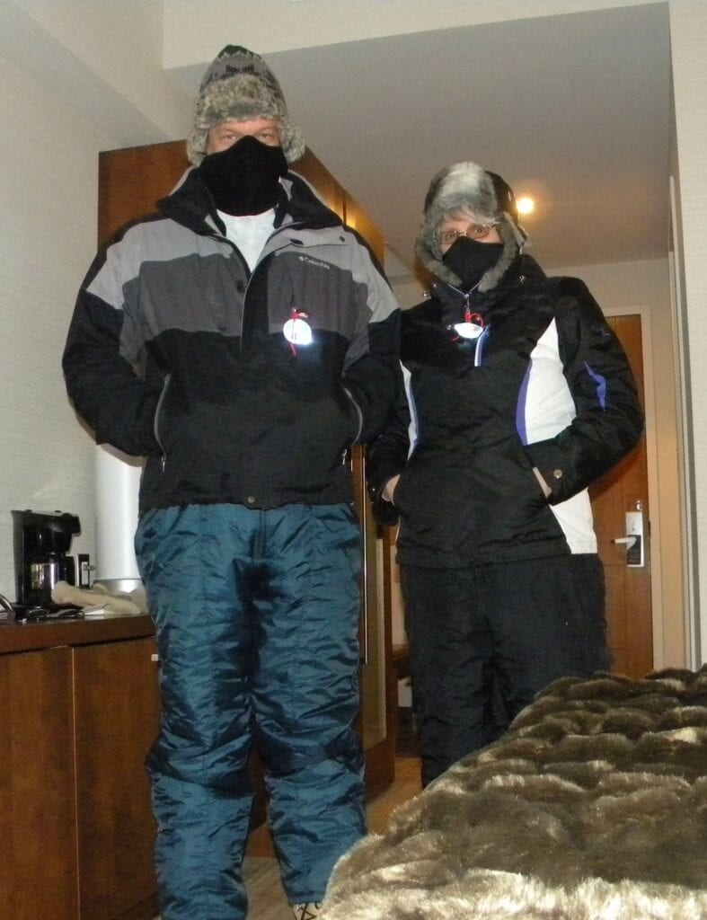 Dress warm in Quebec - Carnaval in Quebec