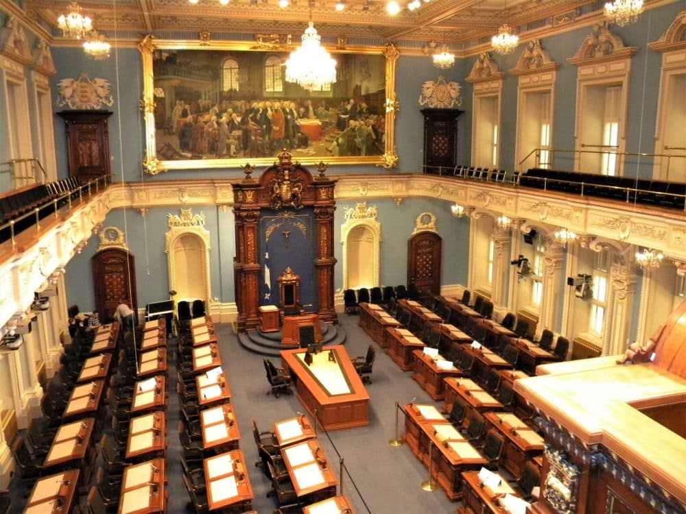 Quebec Parliament Building - Winter Carnaval Quebec City