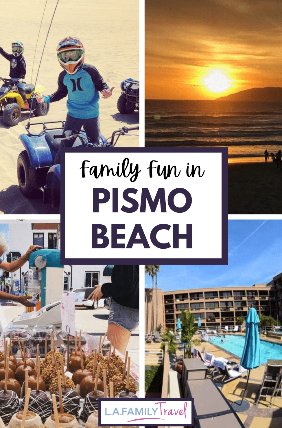 Find the best things to do in Pismo Beach with family and kids. Get the most fun activities, places to eat and where to stay. Everything you need to know to have a great weekend or week in Pismo Beach!