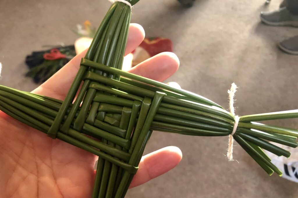 weaving - Exploring Celtic Gardens in Galway With Kids