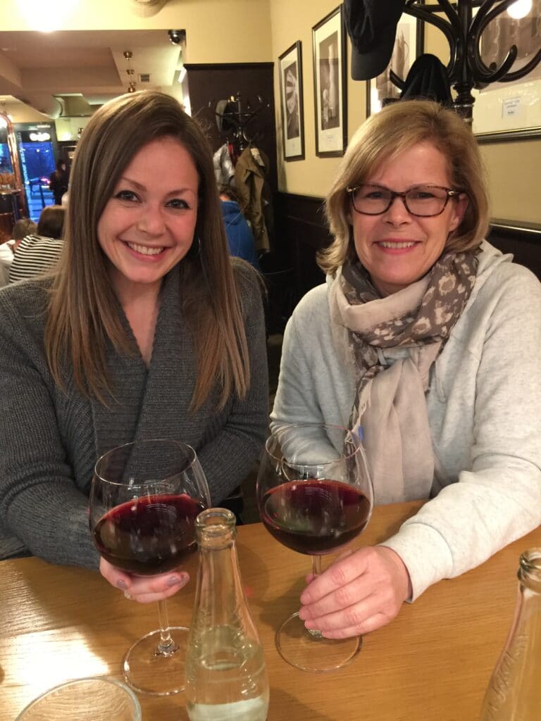 2 women drinking wine - 9 Tips to Plan Your Family Trip After Quarantine Now!