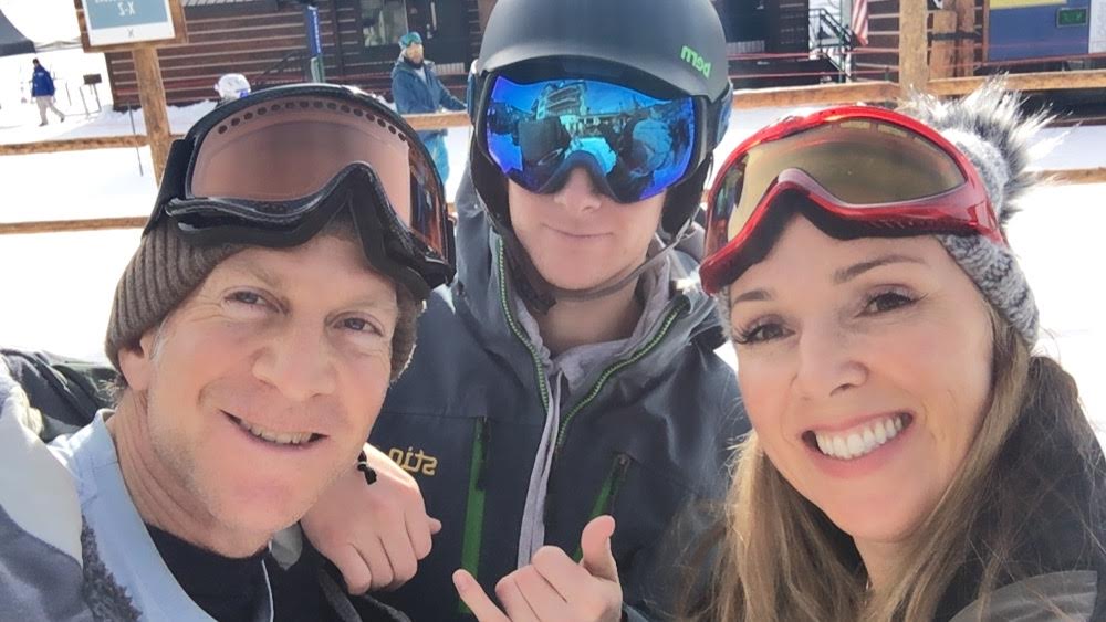 Selfie with the trio - Fun with kids in vail, colorado
