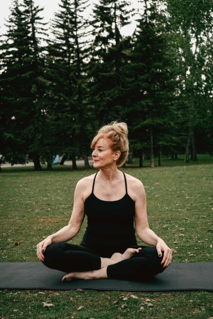 Women doing yoga - Travel In Time: Tips to Help the Elderly Cope with Coronavirus