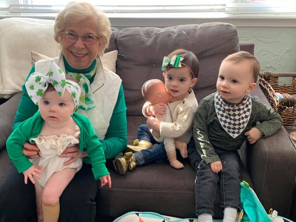 Grandma with her great-grandkids - Travel In Time: Tips to Help the Elderly Cope with Coronavirus