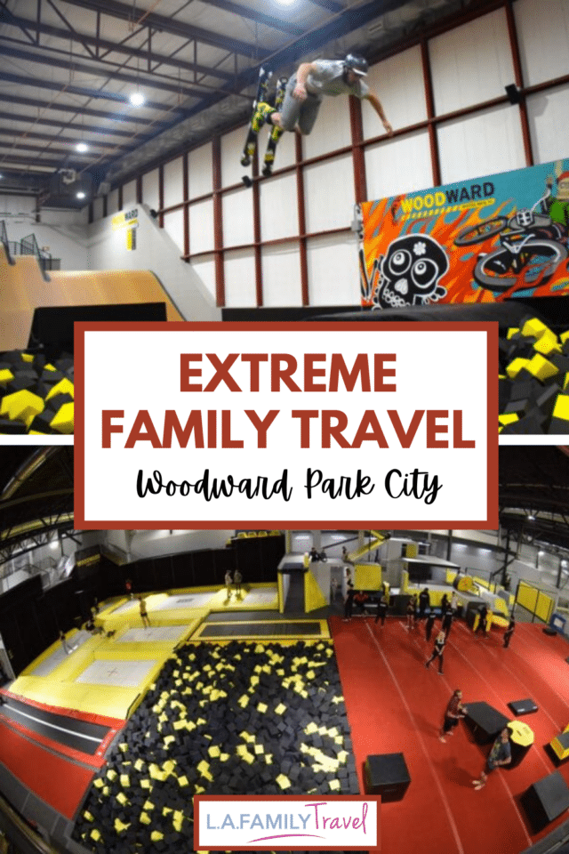 Woodward Park City is a fun place to go with kids for adventure family travel. Skateboarding, BMX biking, gymnastics, skiing, snowboarding indoors and outdoors is all available on this fun family trip to park city, utah!