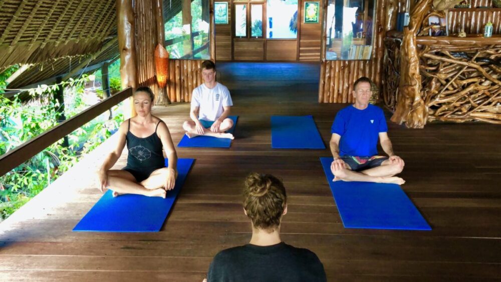 Mentawai Surf Resort yoga class - Surfing Indonesia - The Best Family Surf Trip