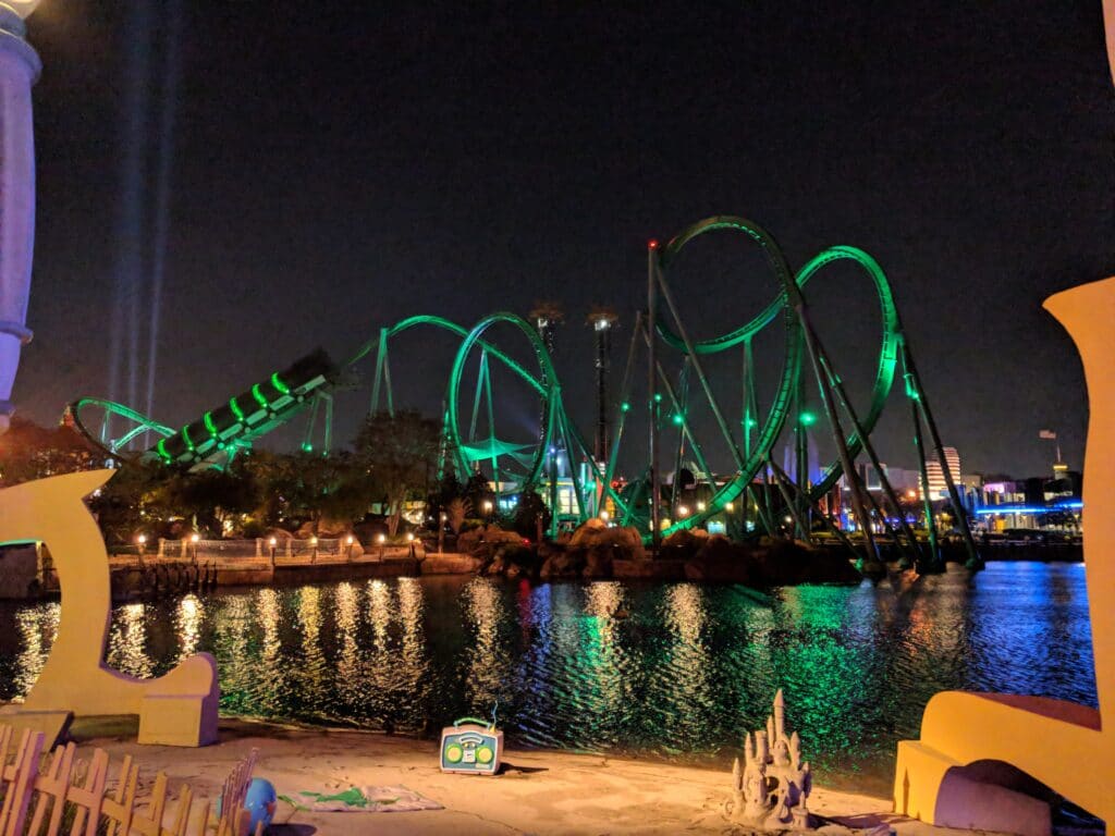 Islands of Adventure rollacoaster - Why Universal Orlando is Better for Families than Disney World