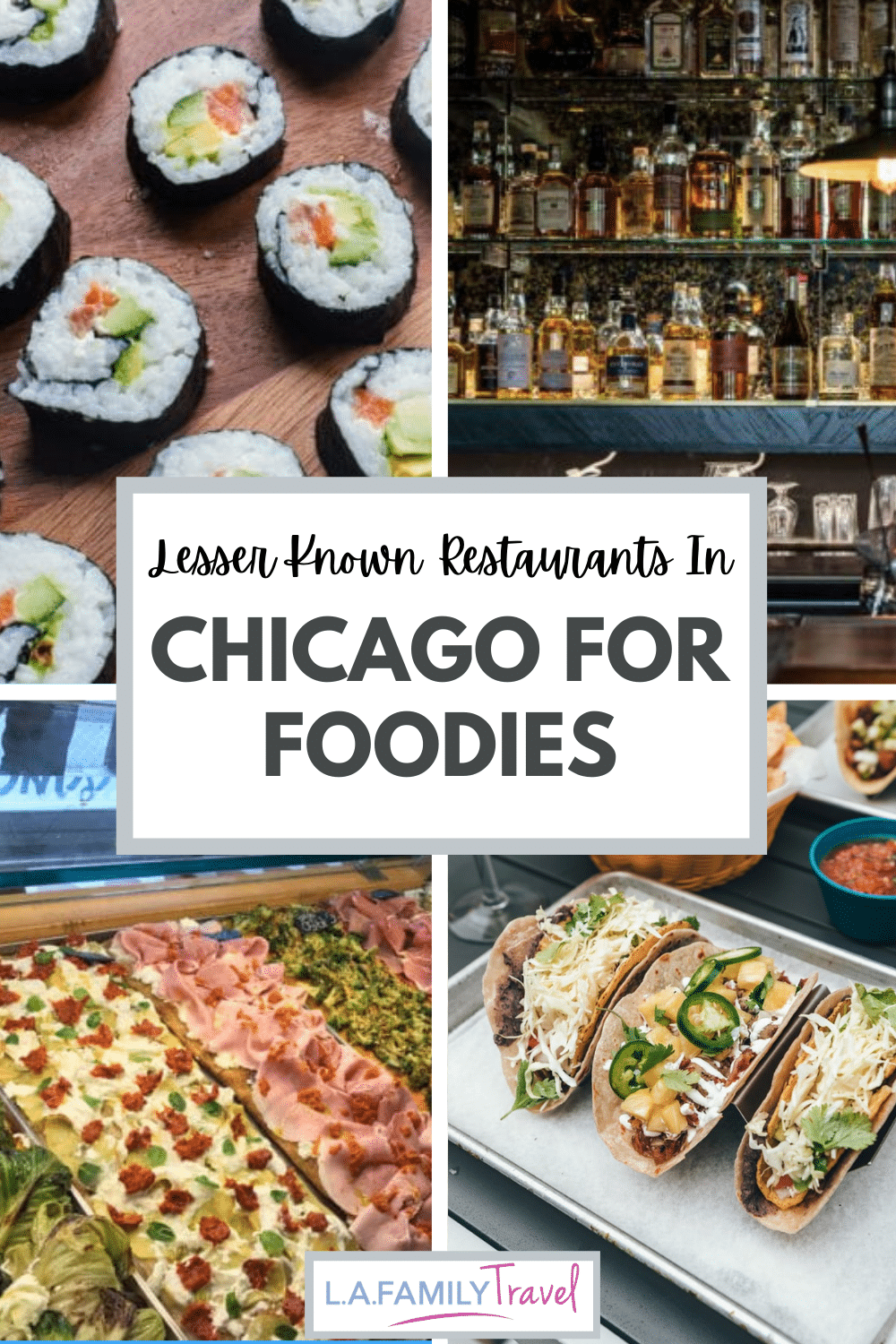 If you love good food,check out these restaurants in Chicago to have the most memorable culinary experience. Foodies rejoice! Whether you live locally or a visiting on a family trip to chicago, these restaurants won't disappoint!