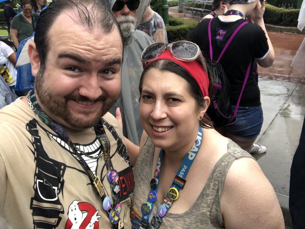 couple selfie - The Only Things You Need to Pack in a Theme Park Bag