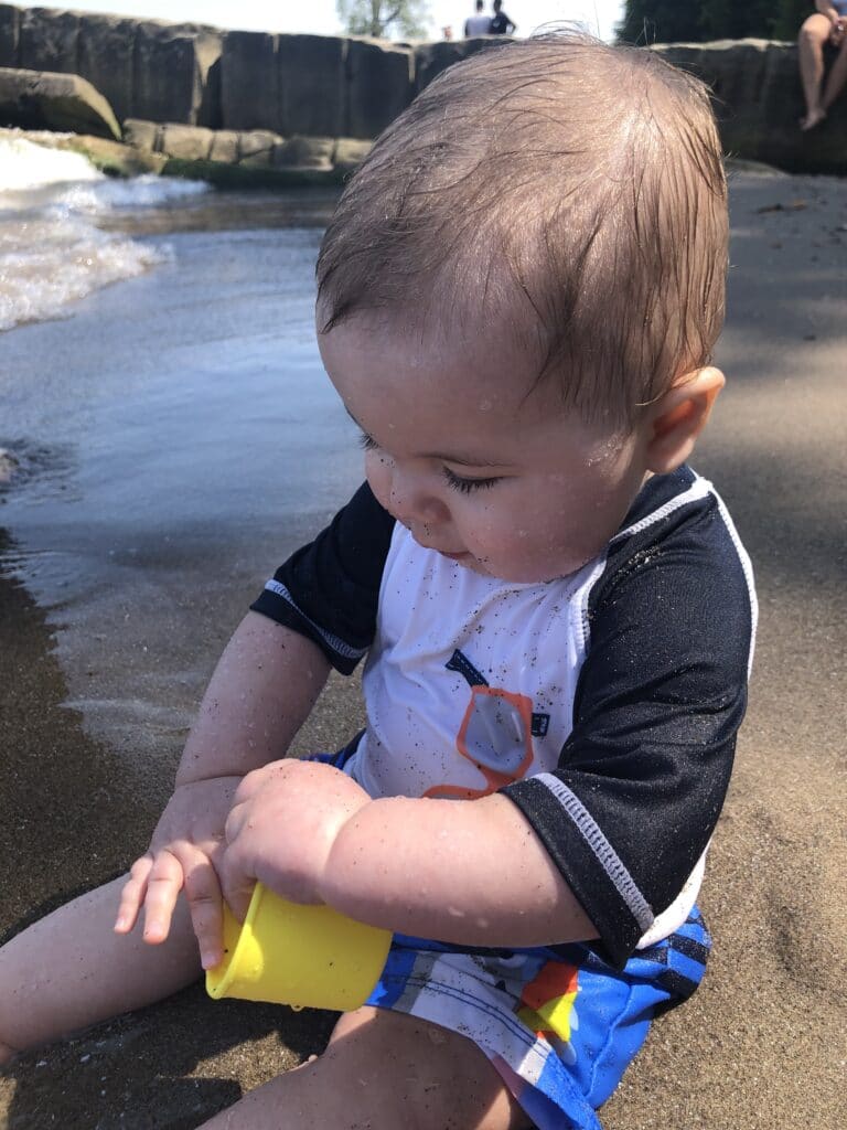 Sand, Beach - Best Lake Erie Beaches for families