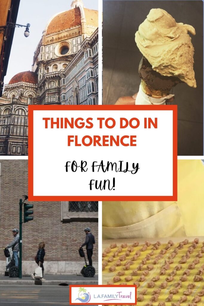 things to do in florence with kids pin