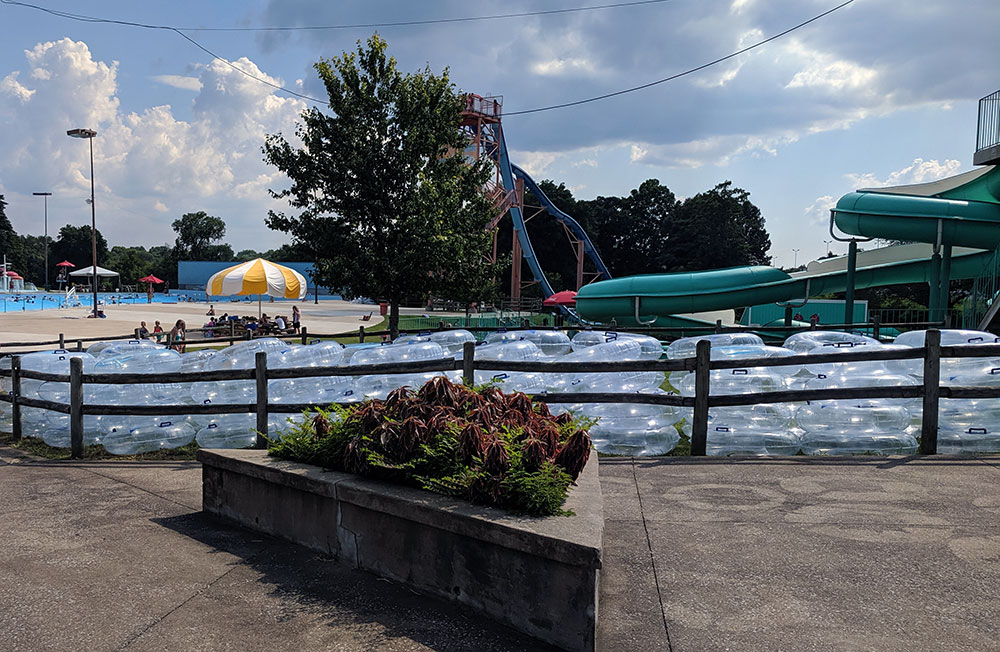 inflatable swim rings - things to do in Nashville with kids