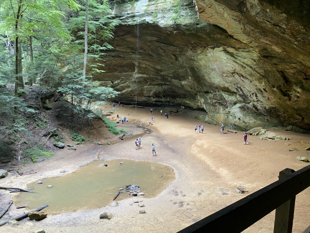 Ash Cave - Romance and RV's? Exploring Southern Ohio Together from the MOCO RV Park
