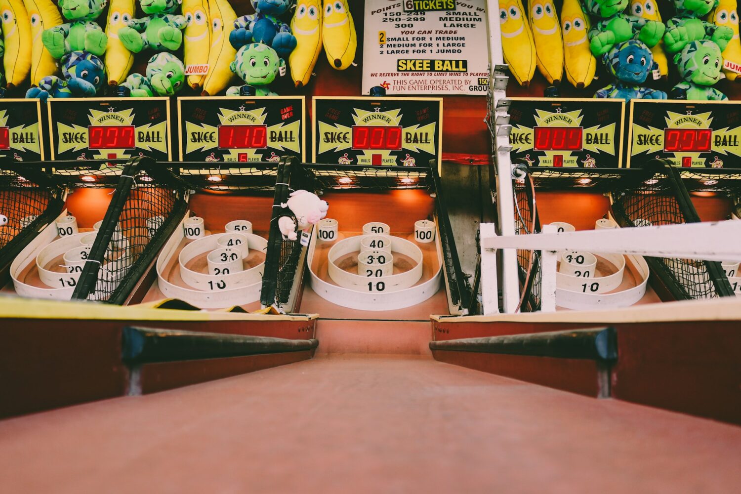 Arcade games, skee ball. Things to do in Cleveland, OH with kids.