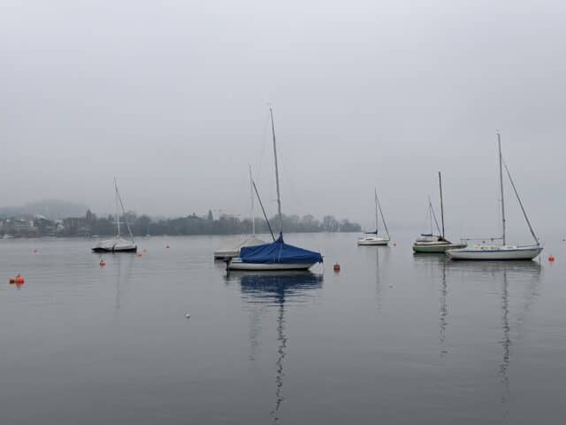 lake zurich in fog - The Seven Things You Must Do On Your Family Trip To Zurich