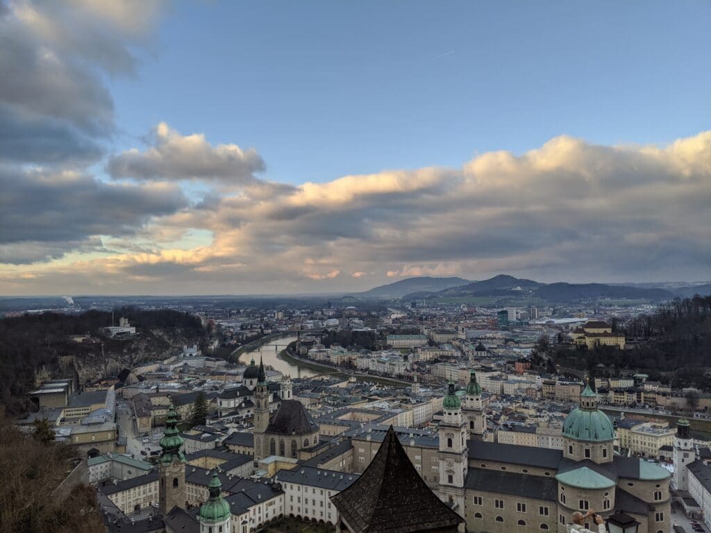 salzburg austria from fortress hohensalzburg - The Best Things to See in 48 Hours in Salzburg