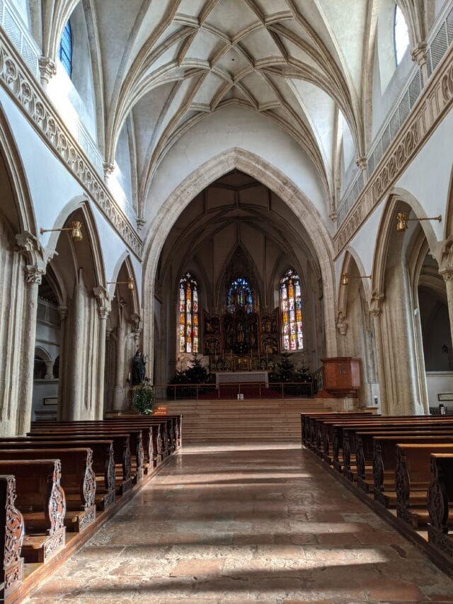 the chapel at nonnberg abbey salzburg austria - The Best Things to See in 48 Hours in Salzburg