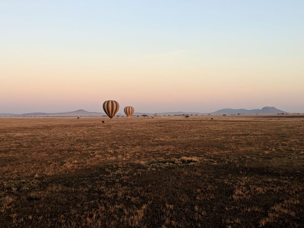 hot air balloons over the serengeti - 7 Can't Miss Tips For Your Family African Safari