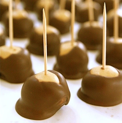 peanut butter buckeye candies