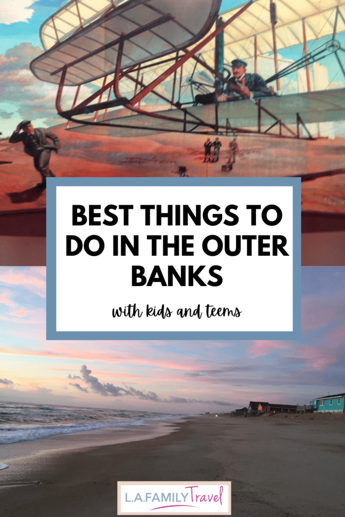 The Outer Banks is home to a lot of great family activities, from pirates, to beaches, to hunting for crabs!