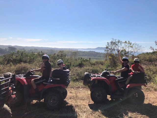 atv riding with vista pariaso agave studio at conrad punta de mita resort - what to do with kids and families