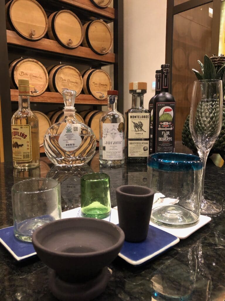 ancestral beverage tasting at conrad punta de mita resort in mexico - riviera nayarit