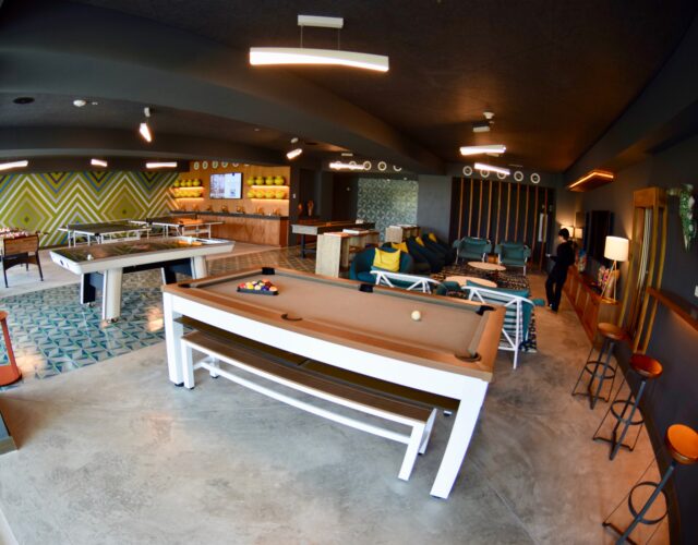 game room at conrad punta de mita resort in mexico - riviera nayarit