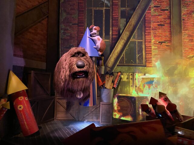 Snowball's plan to use fireworks as rockets backfires - Photo by Samantha Davis-Friedman