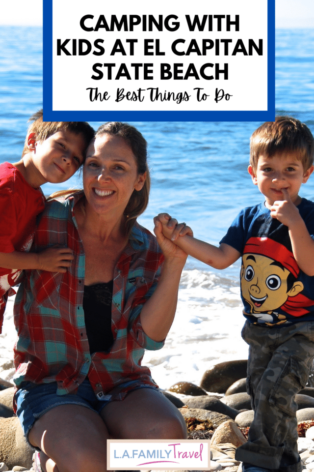 The best things to do camping at El Capitan State Beach camping with kids, friends and family. The best activities to find at El Capitan State Beach if you're camping or glamping and everything you need to know to go!