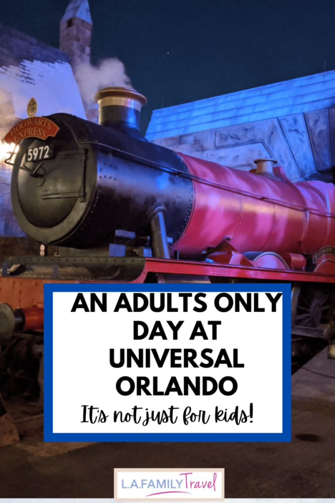 Universal Orlando Resort has lots of fun for adults too! Like a karaoke bar and a chocolate themed restaurant!