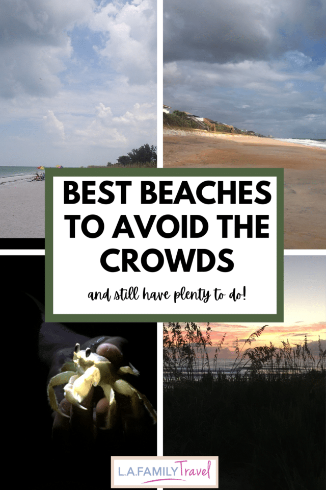 These are the perfect beaches for avoiding the crowds while still having options for activities!
